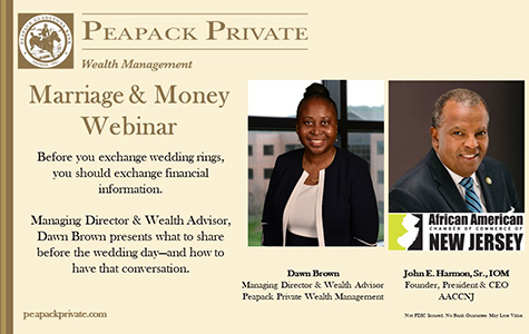 Marriage & Money Webinar with the African American Chamber of Commerce Webinar Thumbnail